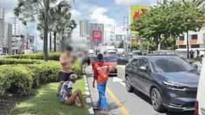 Driver Suffers Seizure on Sukhumvit Road, Leading to Three Vehicle Collision
