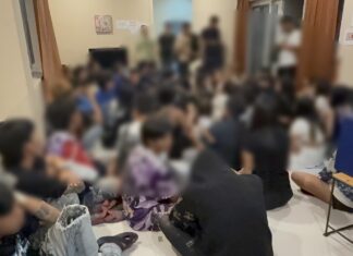 Pattaya Police Raid Birthday Party at Pool Villa, Arrest 55 Teens, Including 11 Minors, in Drug Bust