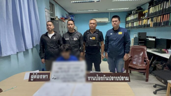 Полиция Паттайи арестовала подозреваемого в краже мотоциклов с тремя ордерами на арест