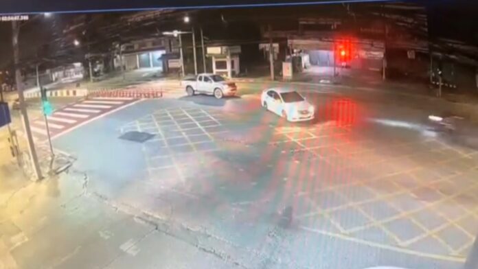 Тайский мужчина пострадал в ДТП с бегством в Паттайе, требует справедливости