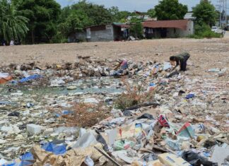 يعاني سكان ماب سونغ نونغ ياي سوي 2 من الروائح الكريهة الناجمة عن المياه الراكدة منذ أكثر من عام