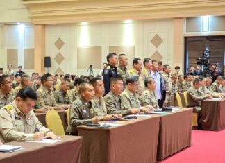 Chonburi Governor Joins Nationwide Anti-Drug Operation Launch Under No Drugs No Dealers Campaign