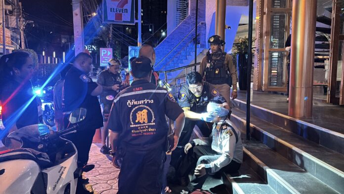 Охранник атакован тайской женщиной во время конфликта в отеле Паттайи