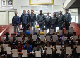 Thai Immigration Police Dismantle Illegal Foreign Worker Network Using Tourist Visas as Cover in Rayong