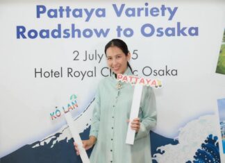 Pattaya verleidt Japanse toeristen met toeristische roadshow in Osaka, Japan