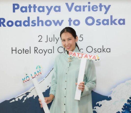 Pattaya verleidt Japanse toeristen met toeristische roadshow in Osaka, Japan
