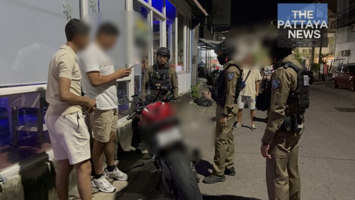 Полиция Паттайи сосредоточена на шумных гонщиках на мотоциклах из стран Ближнего Востока в Южной Паттайе, конфисковано 14 транспортных средств