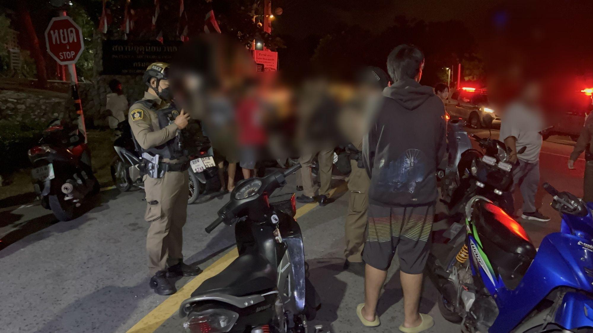 Pattaya police raid targets noisy teens, seizes modified motorcycles | News by Thaiger