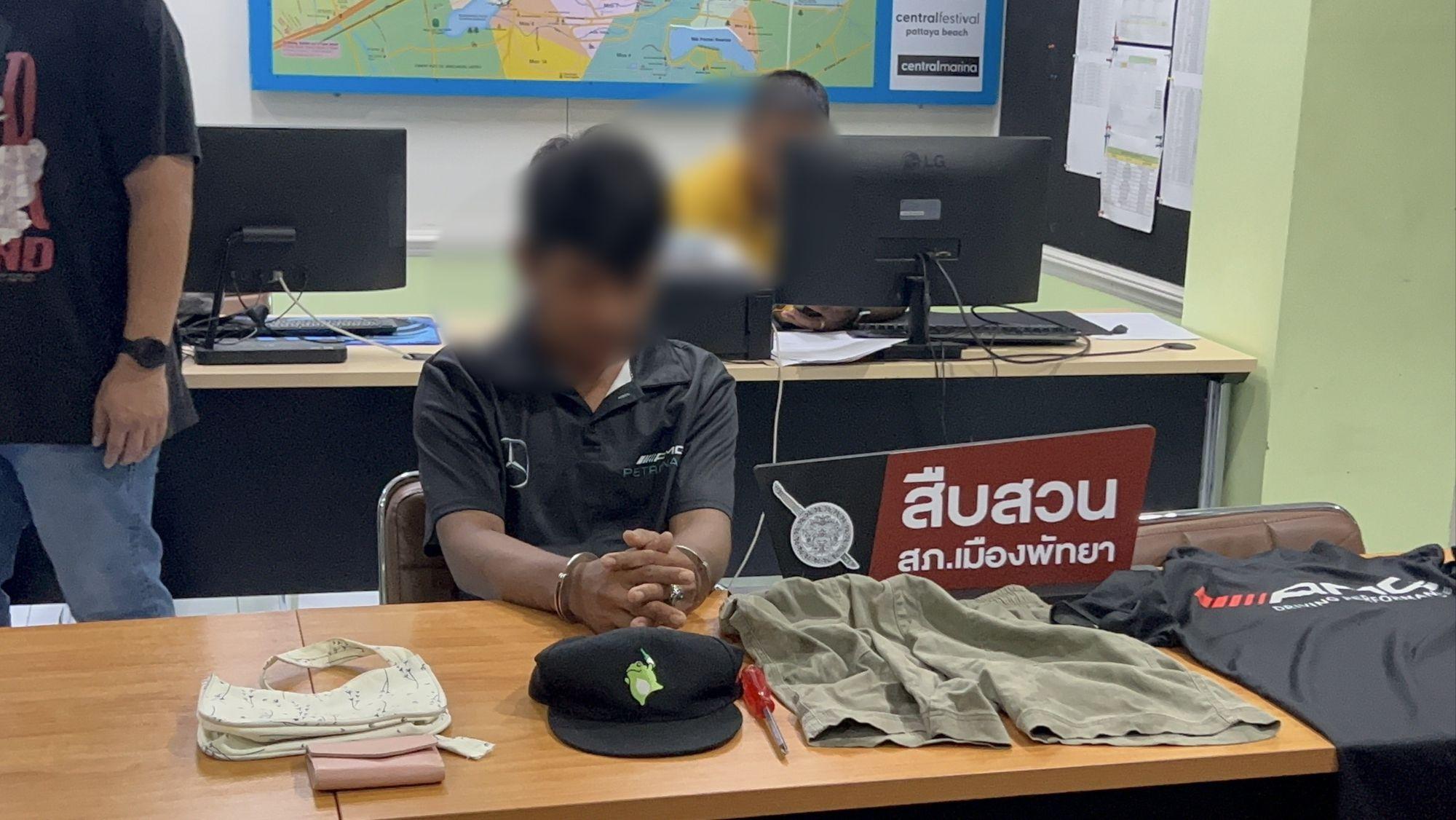 Cambodian man arrested for robbery of Russian tourist in Pattaya | News by Thaiger