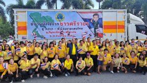 Sri Racha Mayor Leads Aid Convoy for Thai-Cambodia Border