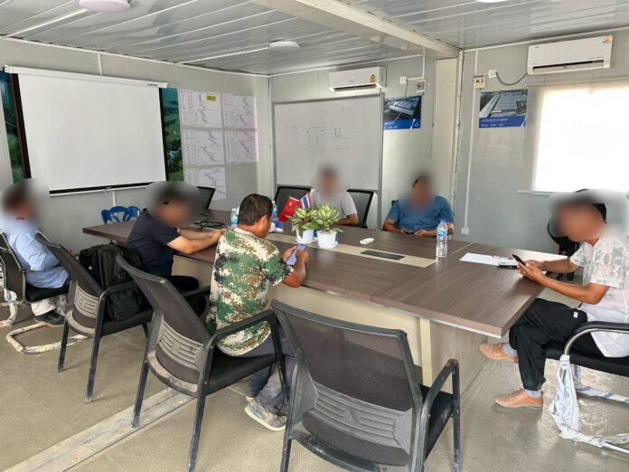 Thai police arrest 58 foreign workers in illegal employment raid | News by Thaiger