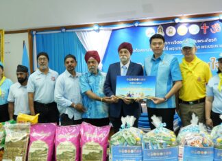 Chonburi är värd för interreligiöst evenemang för harmoni, enighet och lycka för att hedra Hennes Majestät Drottning Sirikit