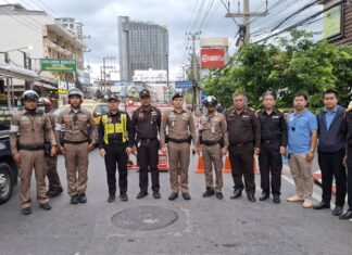 Pattaya Traffic Police and Chonburi Transport Office Join Forces to Regulate Public Transport