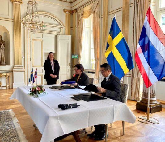 Schweden und Thailand intensivieren ihre Beziehungen nach dem Gripen-Jet-Deal zu einer strategischen Partnerschaft