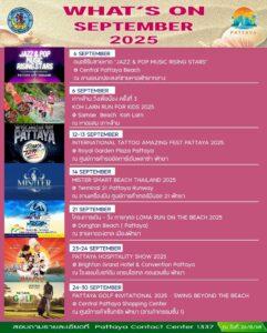 What’s On in Pattaya: Exciting Events Lined Up for September 2025