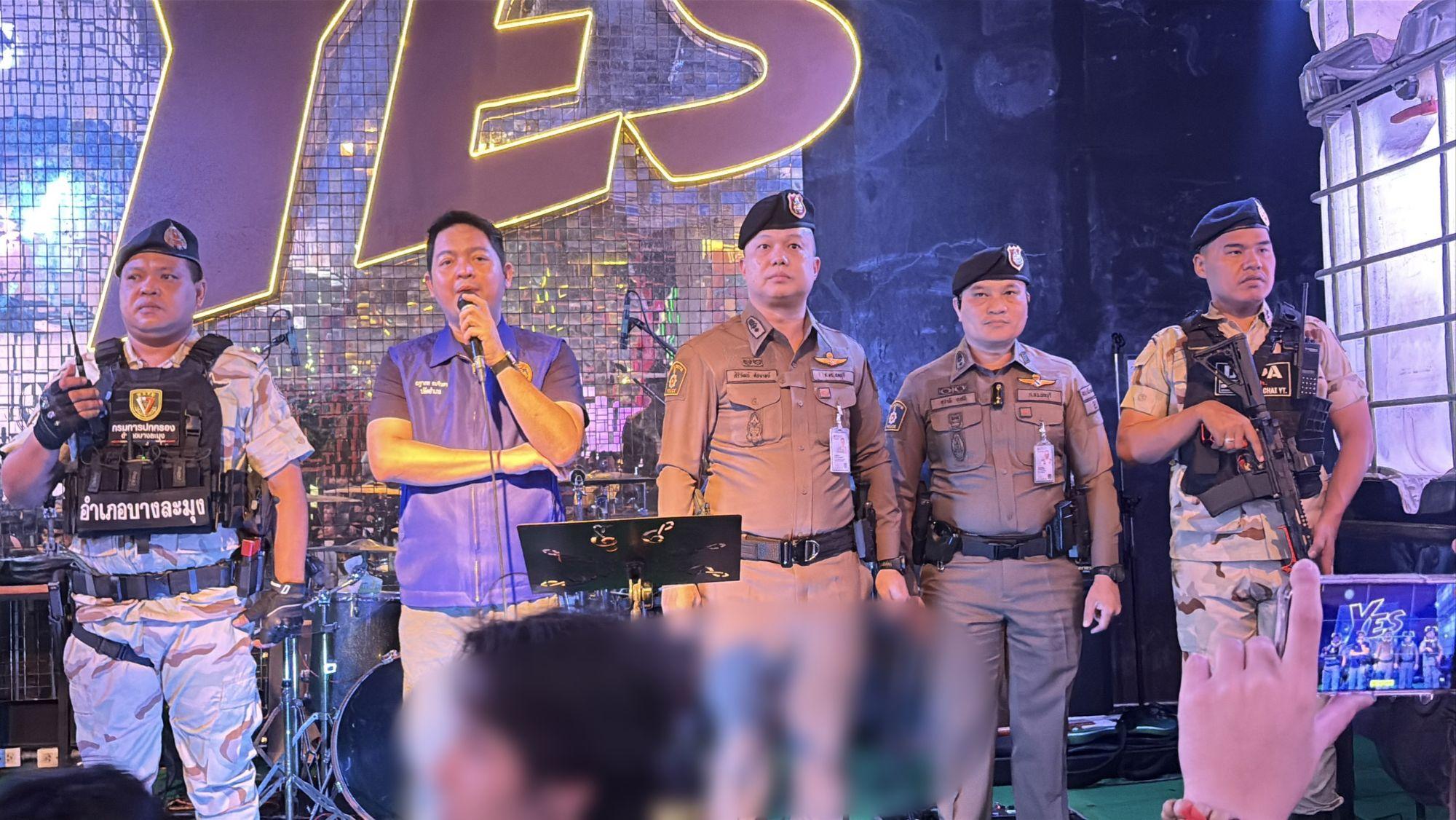 Pattaya nightclub raid uncovers drug use, no underage found | News by Thaiger