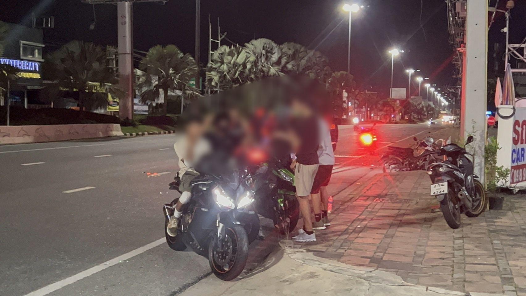 Middle Eastern tourists in serious Pattaya motorcycle crash | News by Thaiger