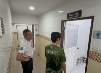 Herbland rinnoverà completamente i servizi igienici della stazione di polizia di Pattaya City