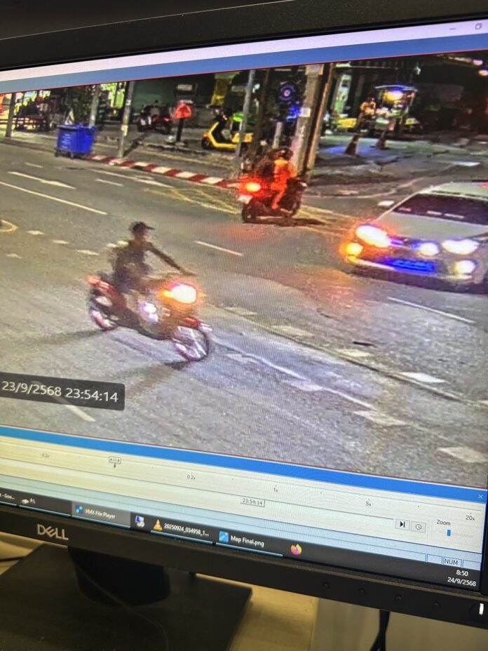 Вор мотоциклов пойман спящим рядом с украденным байком в Паттайе