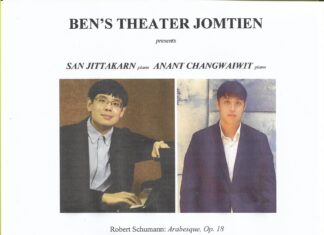 Incroyable concert de piano à Pattaya début octobre !