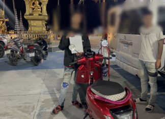 Teen Gang Attacks Bolt Driver in Pattaya, Damages Phone and Motorcycle