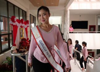 Les candidates de Miss Internationale Chinoise Thaïlande 2025 rendent visite au maire de Pattaya