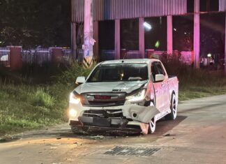 Myöhään yöllä Pattayan lähellä tapahtunut nokkakolari loukkaantui useissa ihmisissä