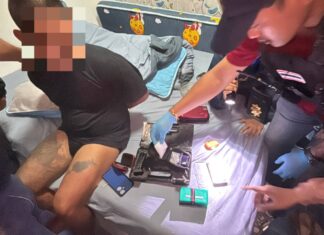 Banglamung Police Arrest Notorious Armed Drug Trafficker in North Pattaya
