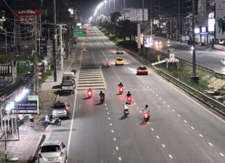 Pattaya Police Crack Down on Street Racers, Seize Three Motorbikes and Detain Over Ten Teens