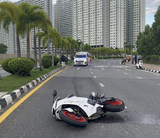 Amerikaanse man en Thaise vriendin omgekomen bij motorongeluk in Pattaya