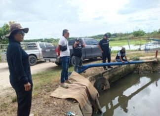 チョンブリ県知事、パナットニコム郡の工場排水問題に迅速に対応