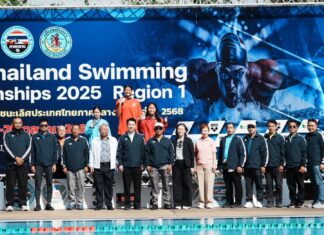 Burmistrz Pattayi otwiera Narodowe Mistrzostwa Tajlandii w Pływaniu dla Regionu Centralnego 1