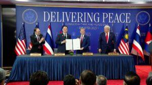 Thailand and Cambodia Sign Joint Declaration for Peace in Malaysia, Overseen by US President Donald Trump