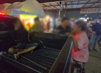 Cámaras de seguridad capturan a sospechoso de robo de motocicleta en Sriracha, se encuentra pistola