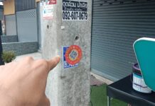 Pattaya plågas av illegala QR-kodklistermärken som länkar till onlineporr och smuggling, vilket hotar turismens image