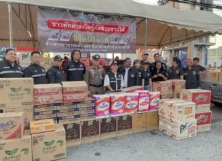 Программа «Из Паттайи на юг» запущена: Комитет по связям с общественностью полицейского участка Паттайи приглашает ВАС помочь пострадавшим от наводнения