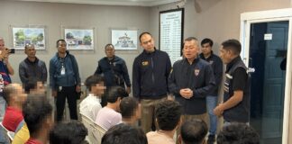 Thailändsk immigrationsattack i Pattaya ger 17 indiska medborgare och 15 visum som överskridit giltighetstiden.
