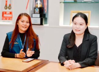 Pattayan pormestari toivottaa tervetulleeksi väliaikaisen passiviraston uuden vt. johtajan ja lupaa nopeampia ja sujuvampia palveluita