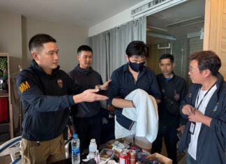 Chonburi Immigration Police Raid Luxury Pattaya Condo, Arrest Blacklisted South Korean Man with Crystal Meth, Online Gambling Tools, and Pornography