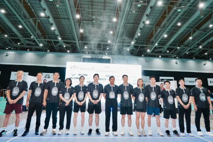 Паттайя приветствует звезд мирового бадминтона на 12-м Кубке Кизуна Паттайя Интернешнл Бадминтон Савасди 2025