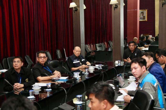 Город Паттайя ускоряет проект по прокладке подземных электрических кабелей в преддверии Международного фестиваля фейерверков