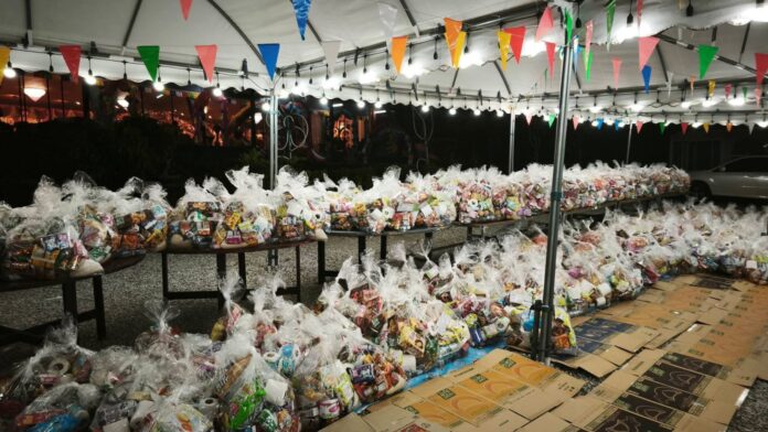 Сестра Ной возглавляет полицию Паттайи и консультативный комитет в масштабной акции помощи пострадавшему от наводнения югу Таиланда