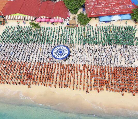 Over 2,500 Indian Visitors Make History on Koh Larn in Pattaya with Attempts at Three Guinness World Records
