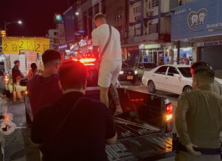 Eurooppalaiset ja arabituristit tappelivat Pattayan kadulla moottoripyörän sivuttaisajon jälkeen – raskaana oleva ulkomaalainen nainen loukkaantui