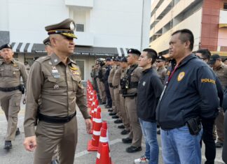 Die Touristenpolizei von Pattaya setzt Drohnen zur Erhöhung der Sicherheit während der Feierlichkeiten zum Jahreswechsel 2026 ein.