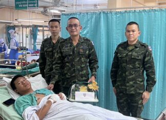 Tweede legerregio geeft avondupdate over spanningen aan de grens tussen Thailand en Cambodja