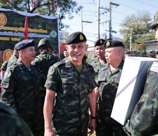 I Royal Marines thailandesi dichiarano protetto il settore di confine nella provincia di Trat dopo aver rivendicato l'area contesa