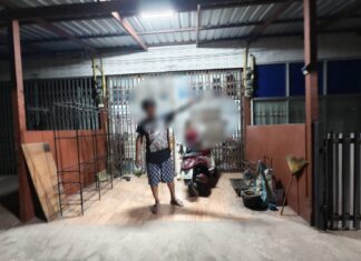 Varoitus annettiin sen jälkeen, kun salaperäinen mies jäi kiinni valvontakamerakuvasta varastamassa alusvaatteita Pattayalla