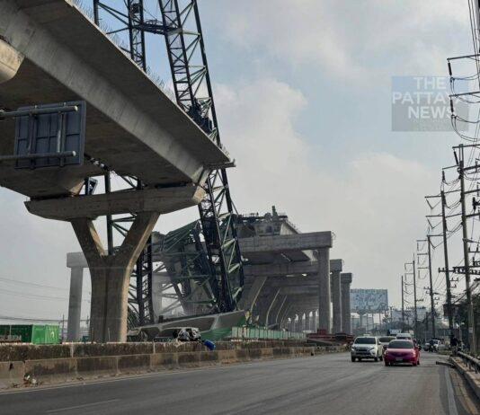 バンコク近郊のクレーン倒壊で2人死亡、翌日にはコラートでもクレーン倒壊が発生(動画)