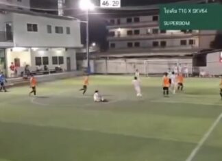 В Паттайе после любительского футбольного матча вспыхнула массовая драка.